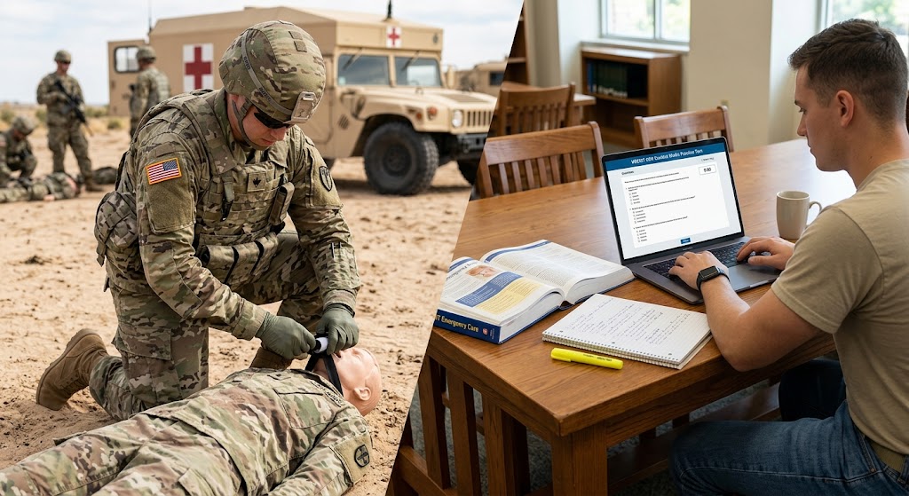 NREMT 68W Combat Medic Practice Test Banner