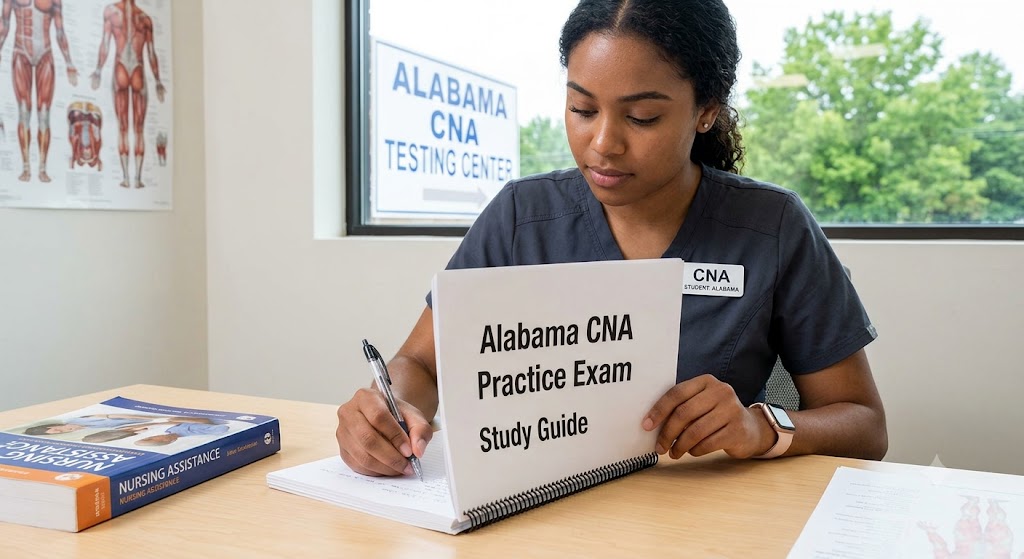 Alabama CNA Practice Exam Banner