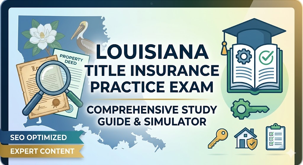 Louisiana Title Insurance Practice Exam Banner