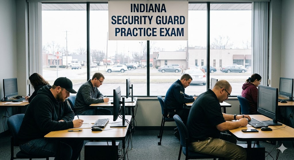 Indiana Security Guard Practice Exam Banner