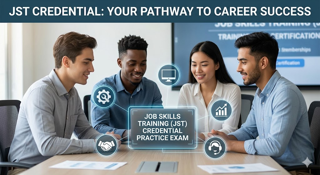 Job Skills Training (JST) Credential Practice Exam Banner