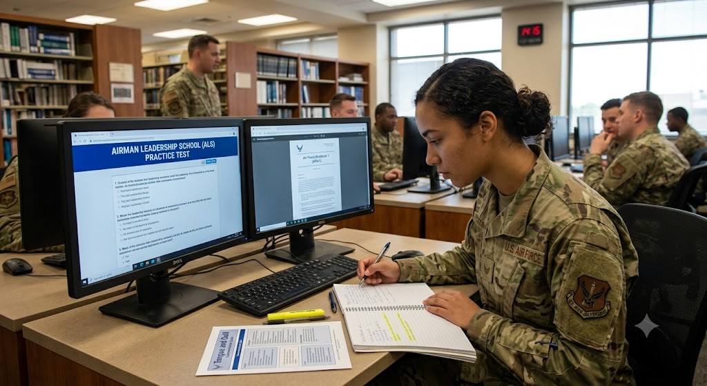 Airman Leadership School (ALS) Practice Test Banner