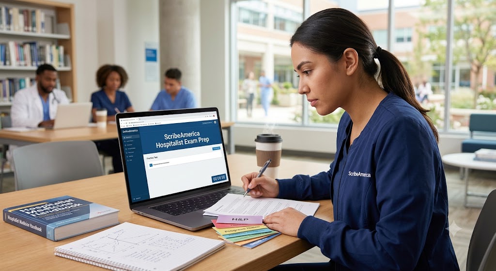 ScribeAmerica Hospitalist Exam Prep Banner