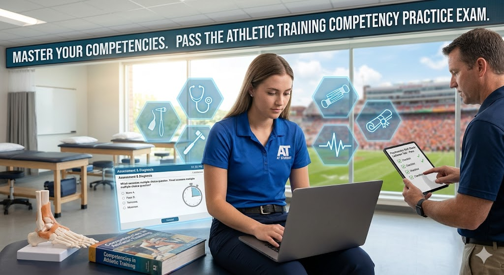 Athletic Training Education Competency Practice Test Banner