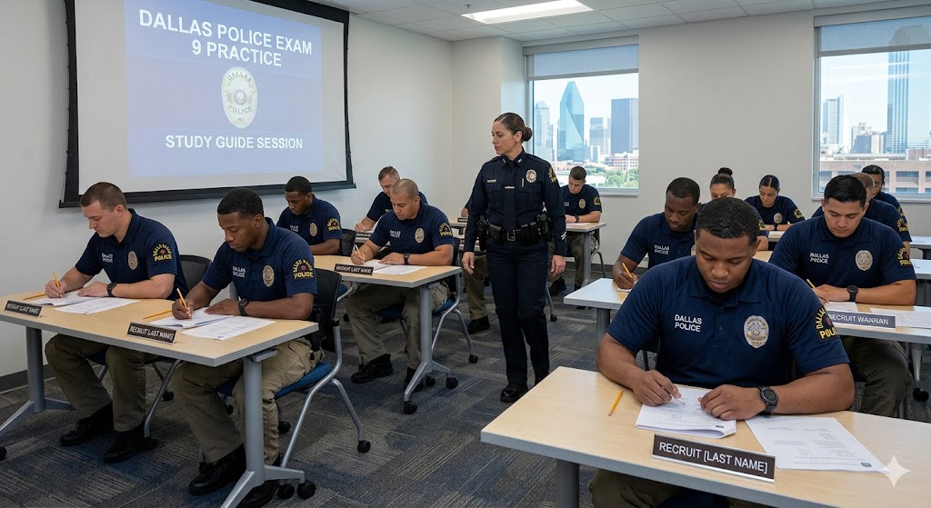Dallas Police Exam 9 Practice Banner