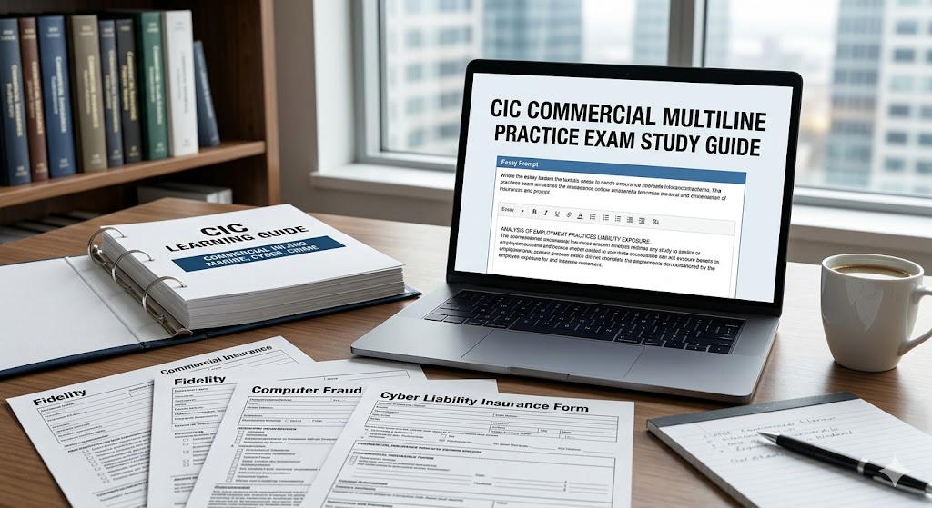 Certified Insurance Counselor (CIC) Commercial Multiline Practice Exam Banner