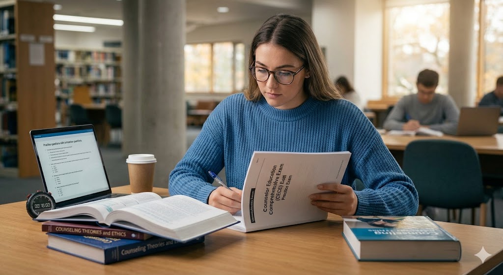 Counselor Education Comprehensive Exam (CECE) Practice Exam Banner