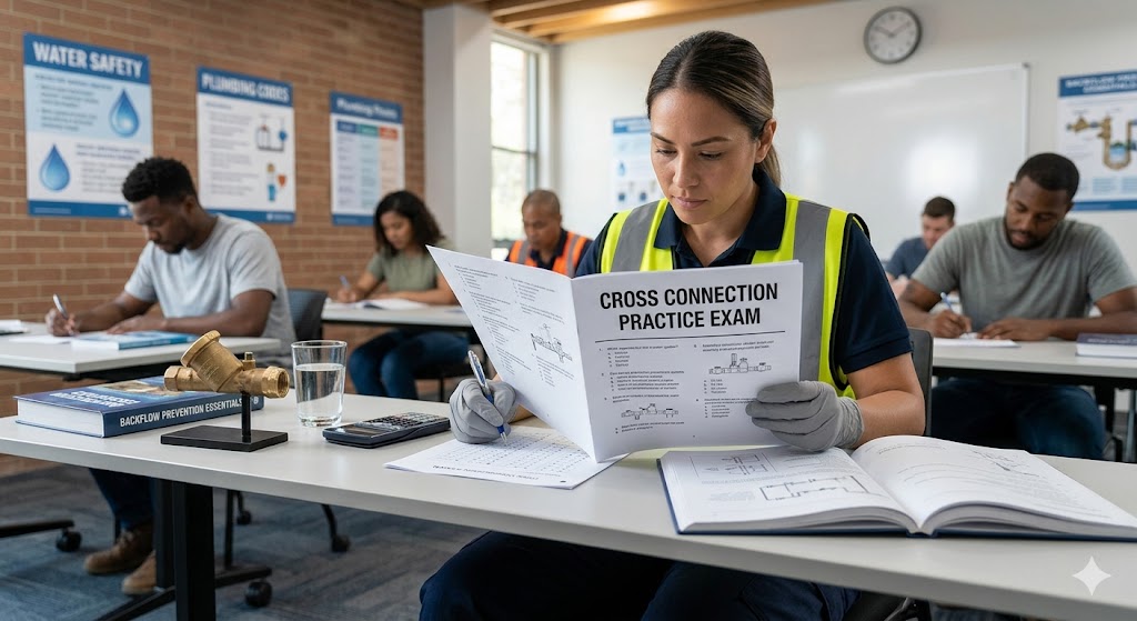 Cross Connection Practice Exam Banner