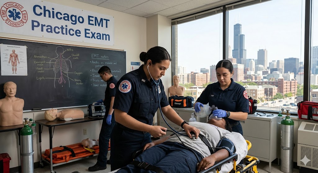 Chicago Emergency Medical Technician (EMT) Practice Exam Banner