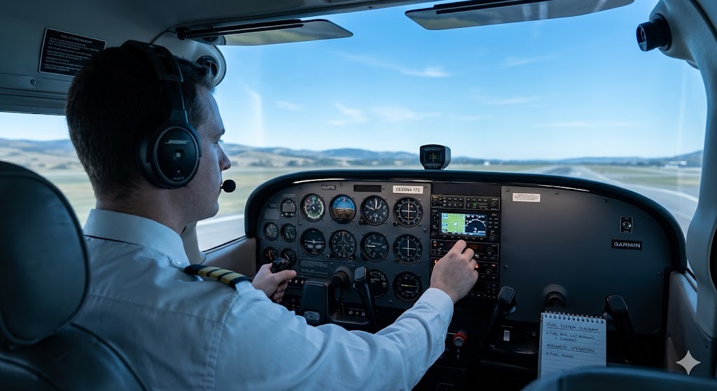 Cessna 172 Systems Practice Banner