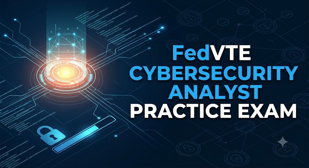FedVTE Cybersecurity Analyst Practice Test Banner
