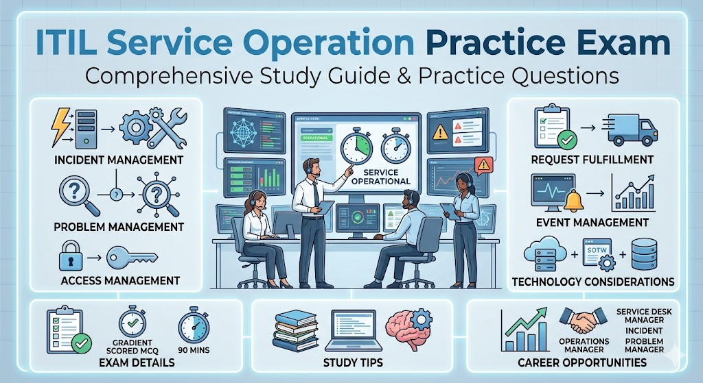 ITIL Service Operation Practice Exam Banner