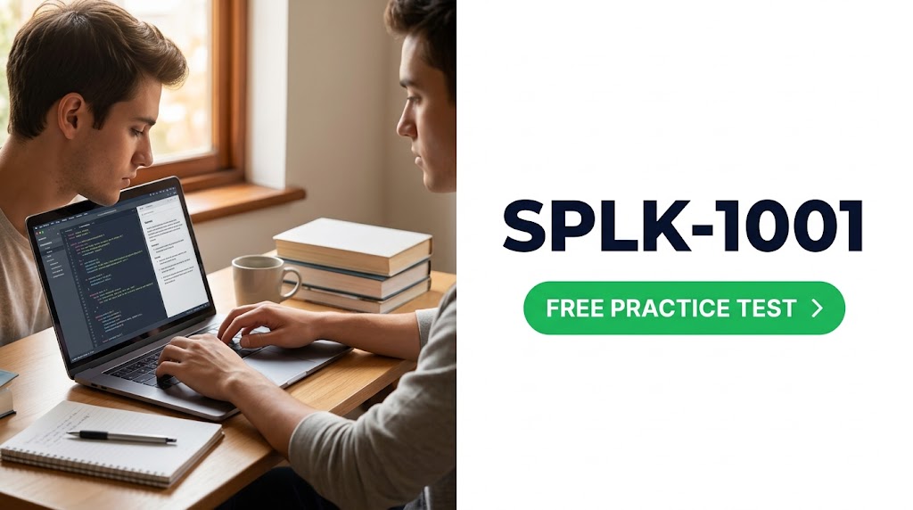 Splunk Practice Test & Exam Prep Banner