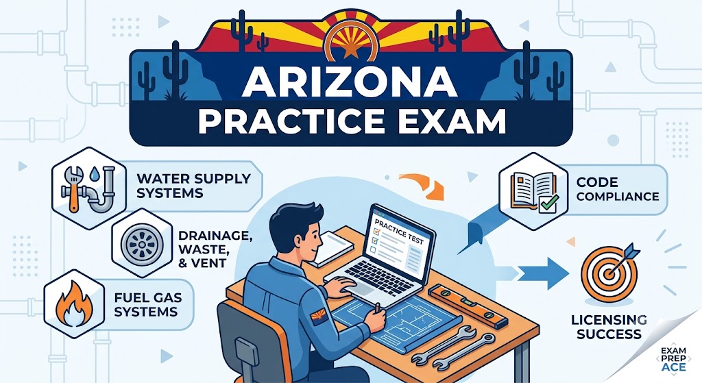 Arizona Plumbing Practice Exam Banner