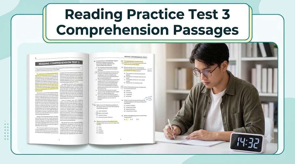 Reading Practice Test – 4 : Question Answers (PDF) Banner