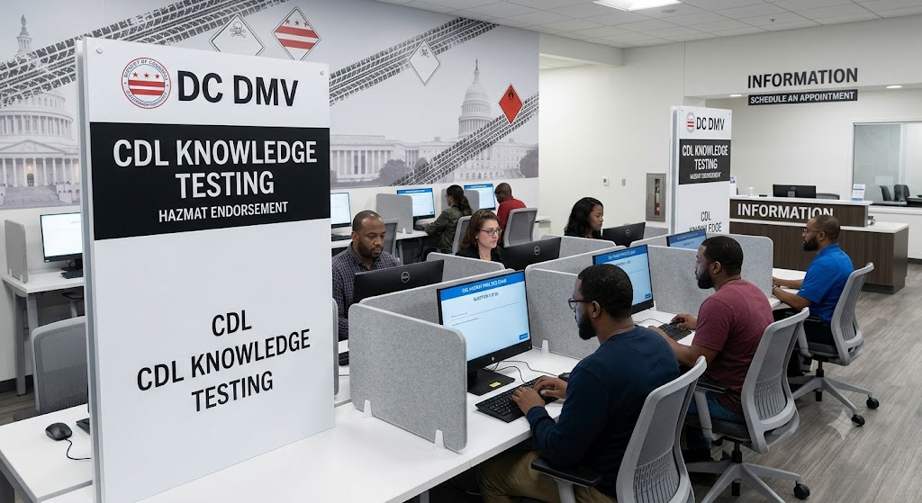 District Of Columbia CDL Hazmat Practice Test Banner
