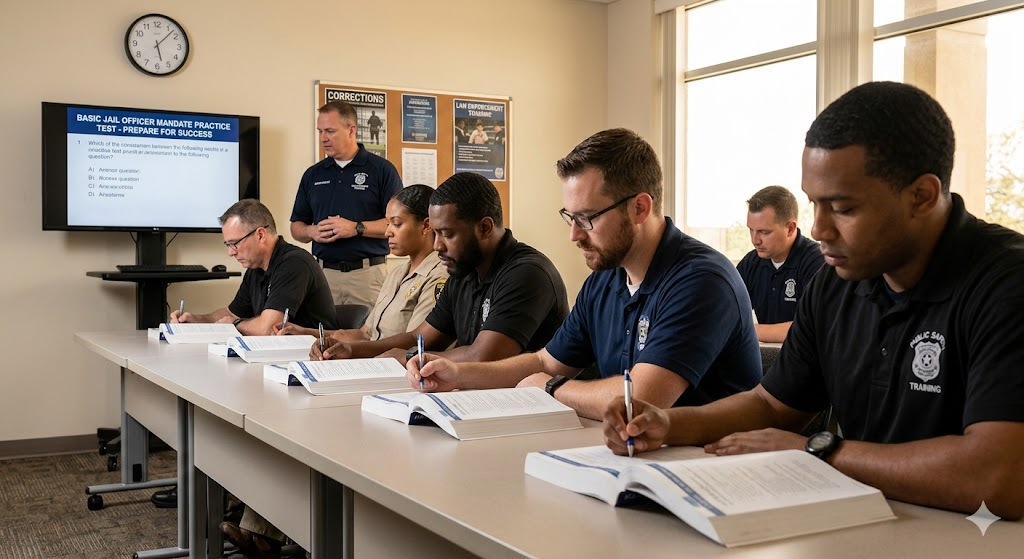 Basic Jail Officer Mandate Practice Test Banner