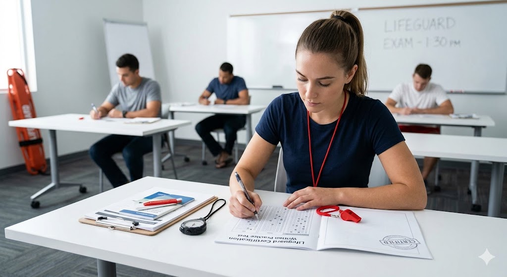 Lifeguard Certification Written Practice Test Banner