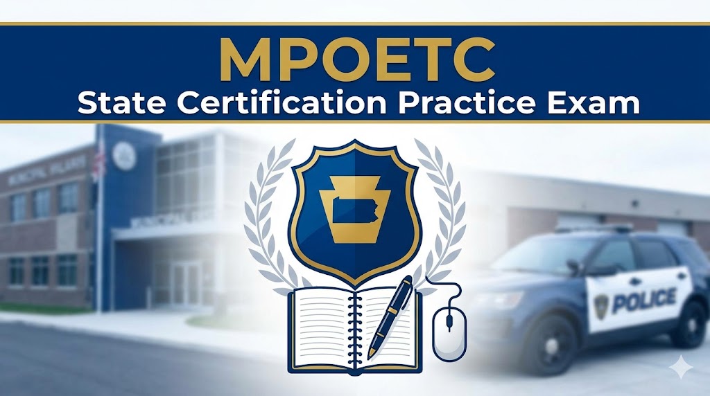 MPOETC State Certification Practice Exam Banner