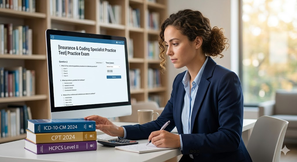 Insurance & Coding Specialist Practice Test Banner