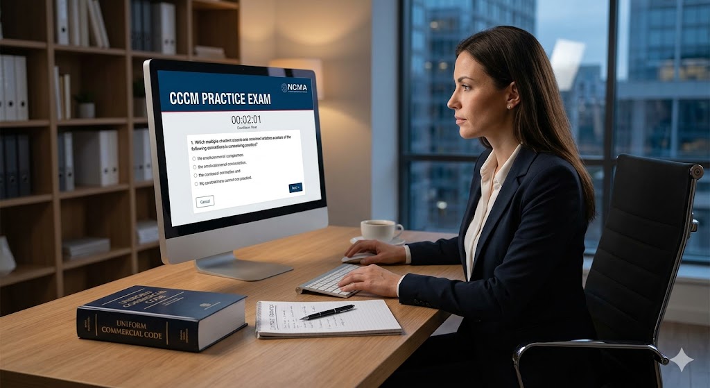 Certified Commercial Contracts Manager (CCCM) Practice Exam Banner