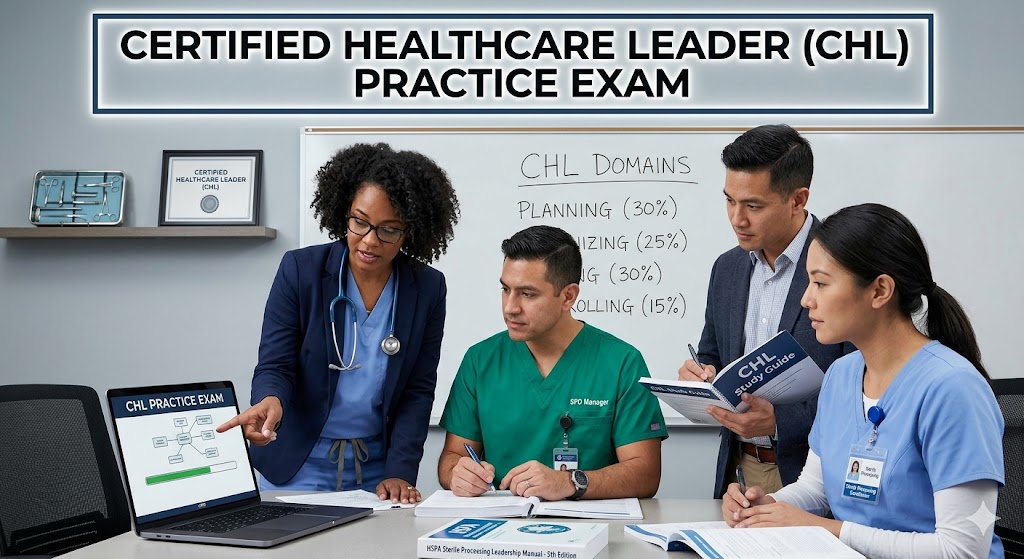 Certified Healthcare Leader (CHL) Practice Exam Banner