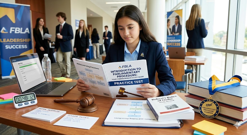 FBLA Introduction To Parliamentary Procedure Practice Test Banner