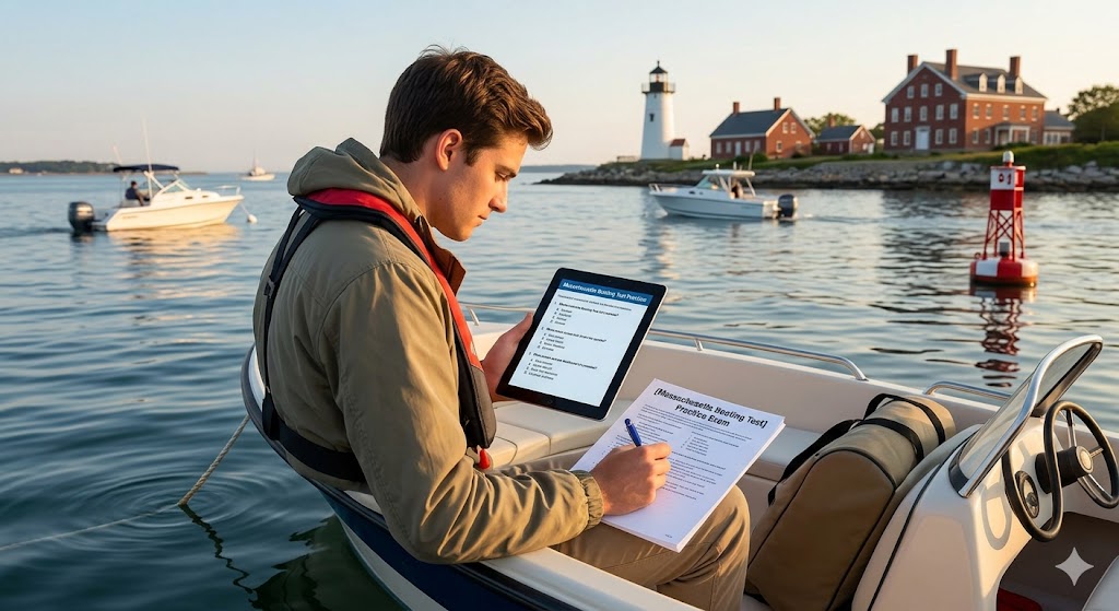 Massachusetts Boating Certification Practice Banner