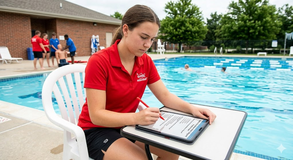 Goldfish Ellis Shallow Water Lifeguard Practice Test Banner