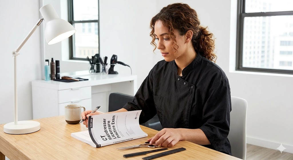 Connecticut Hairdresser Licensure Practice Exam Banner