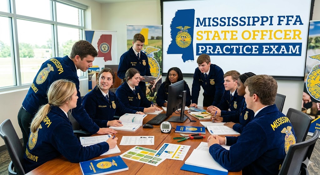 Mississippi FFA State Officer Practice Test Banner