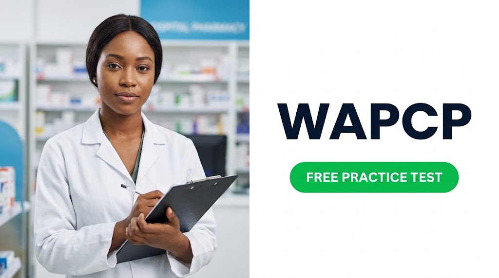 Wapcp Pharmacy Practice Test & Exam Prep Banner