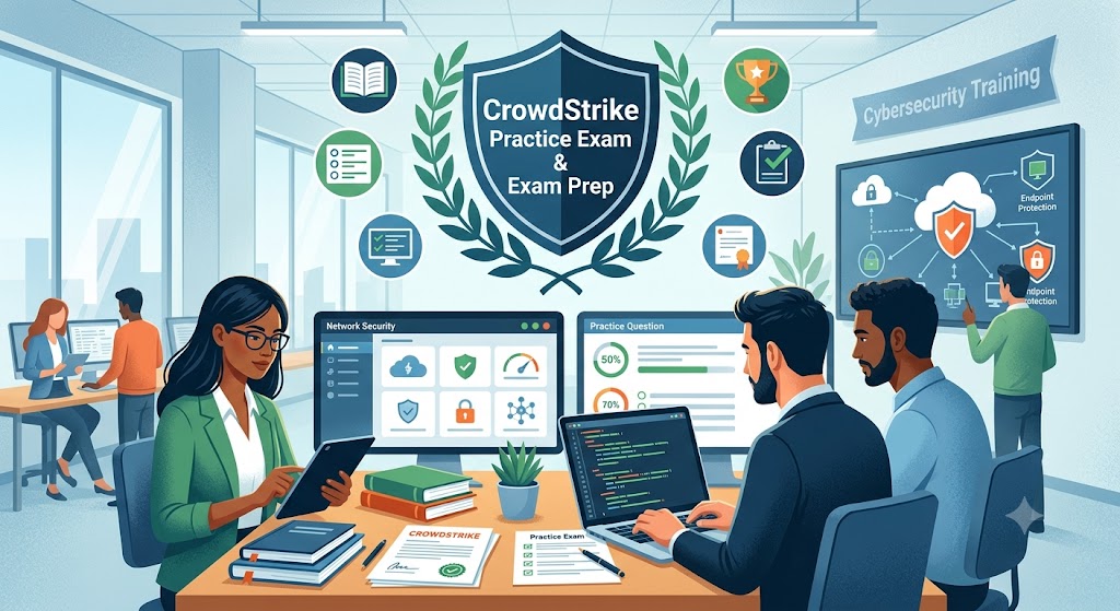 Crowdstrike Practice Test & Exam Prep Banner