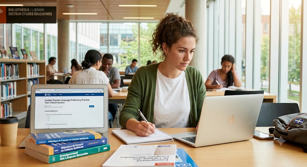 Quebec Teacher Language Practice Test & Exam Prep | Canada Banner