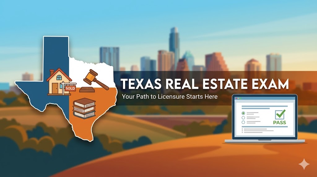 Texas Real Estate Exam Banner