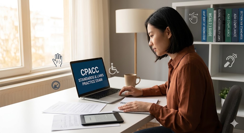 CPACC Standards & Laws Practice Test Banner