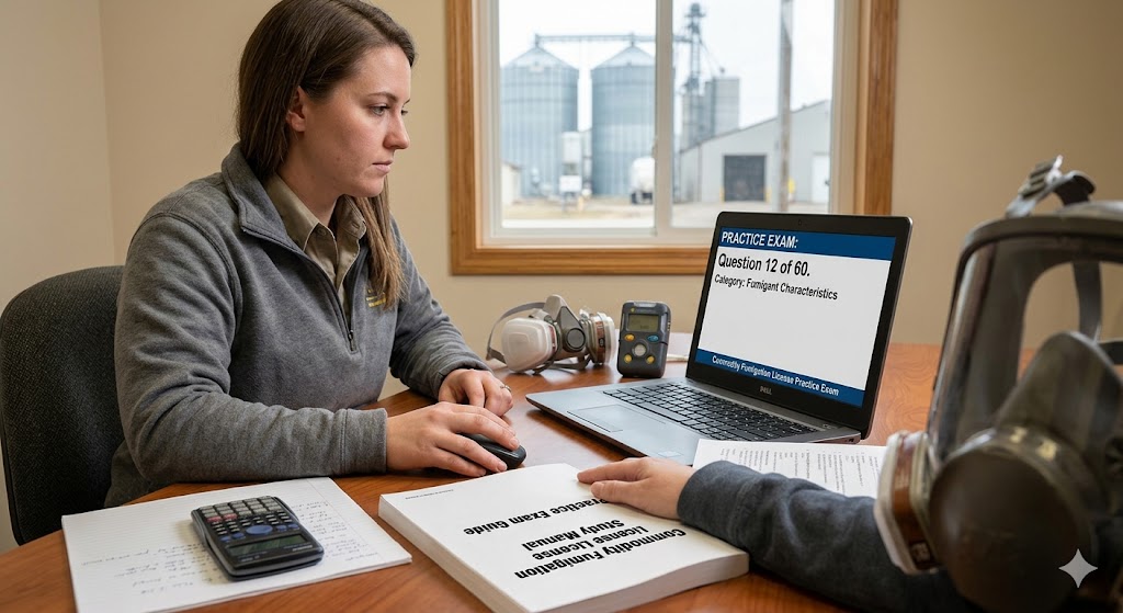 Commodity Fumigation License Practice Exam Banner