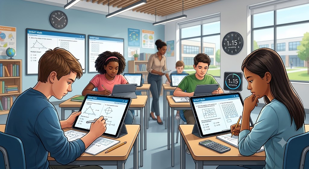 SHSAT Math Practice Test – Full Length Exam Banner