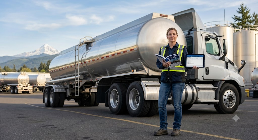 Oregon CDL Tanker Practice Test Banner