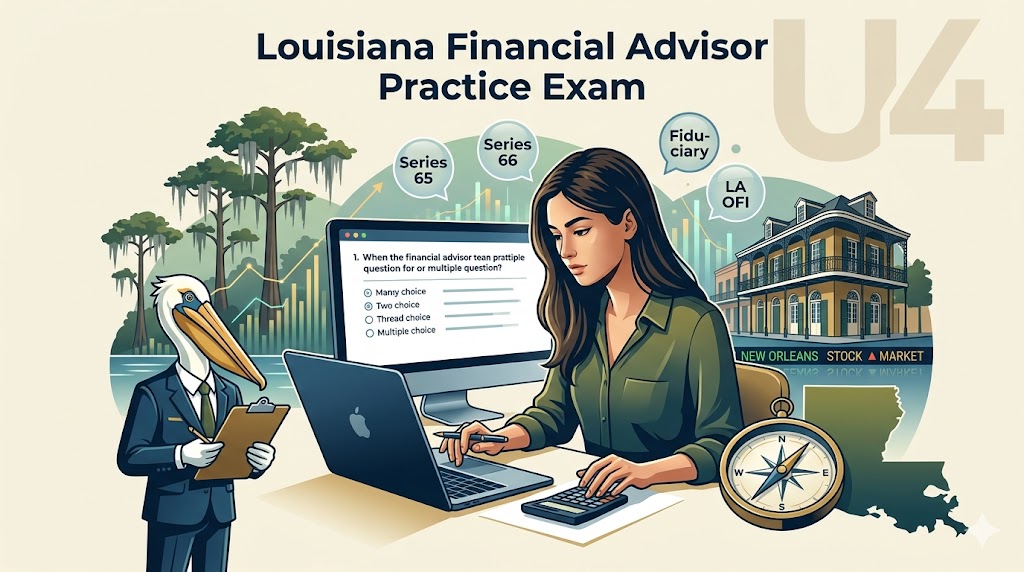 Louisiana Financial Advisor Practice Exam Banner