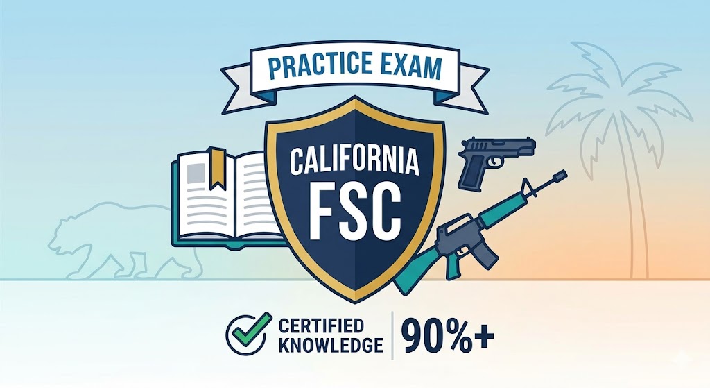 California Firearm Safety Certificate (FSC) Practice Exam Banner