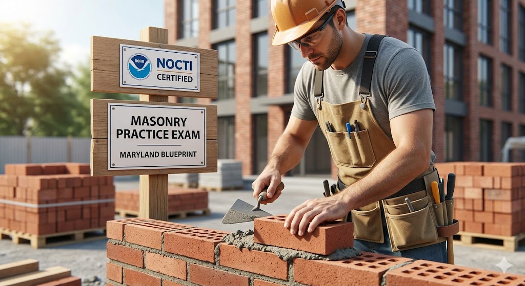 Maryland Masonry NOCTI Practice Exam Banner