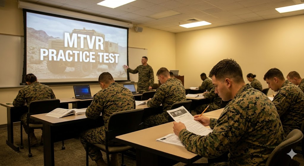 Medium Tactical Vehicle Replacement (MTVR) Practice Test Banner