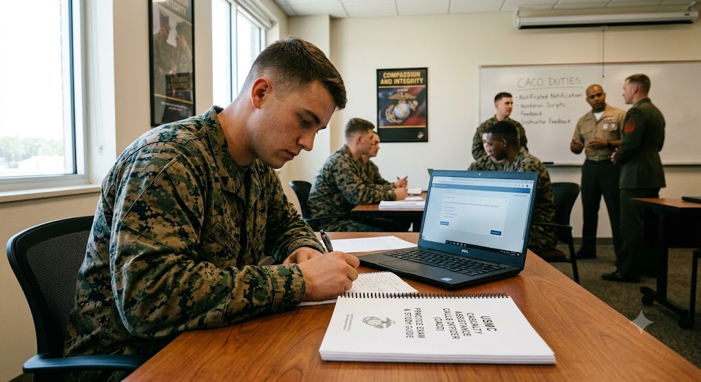USMC Casualty Assistance Calls Officer (CACO) Practice Test Banner