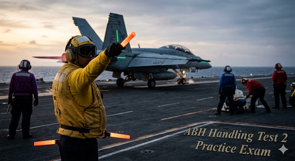 Aviation Boatswain’s Mate – Handling Test 2 Practice Banner