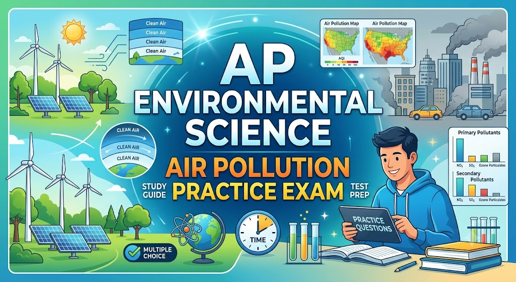 APES Air Pollution Practice Test Banner
