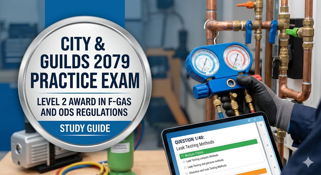 City & Guilds Level 2 Award in F‑Gas and ODS Regulations (2079) Practice Test Banner