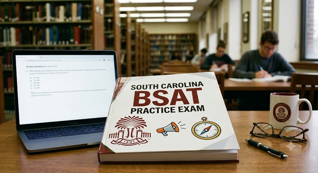 University of South Carolina Student ‘Big Scary’ Ambassador Training (BSAT) Practice Exam Banner