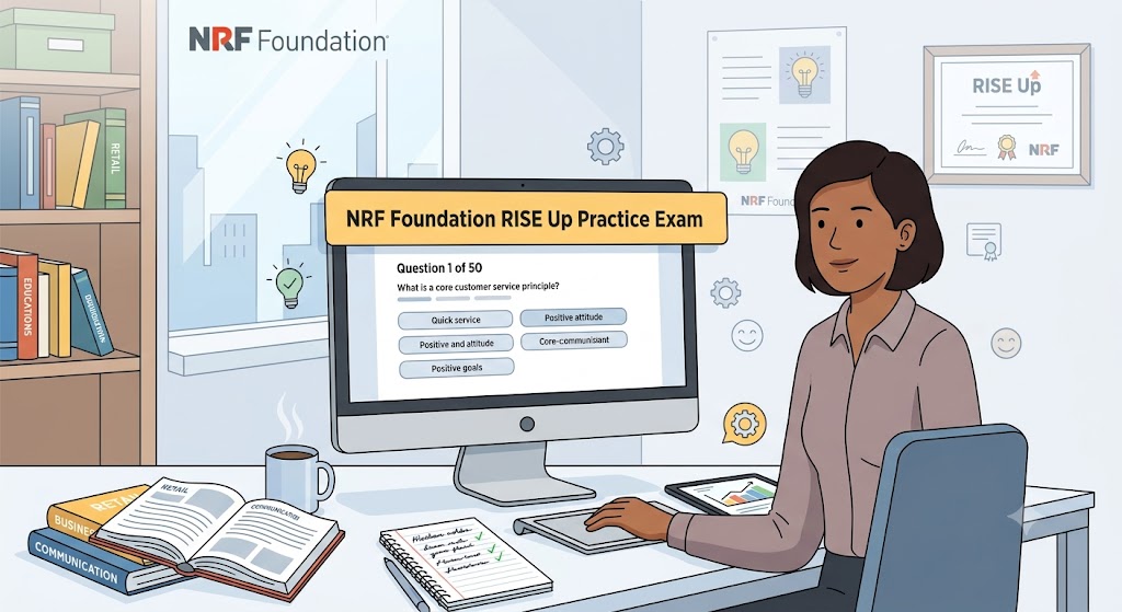 NRF Foundation RISE Up Certification Practice Test Banner