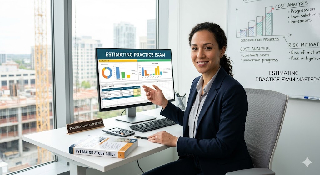 Estimating Practice Exam Banner